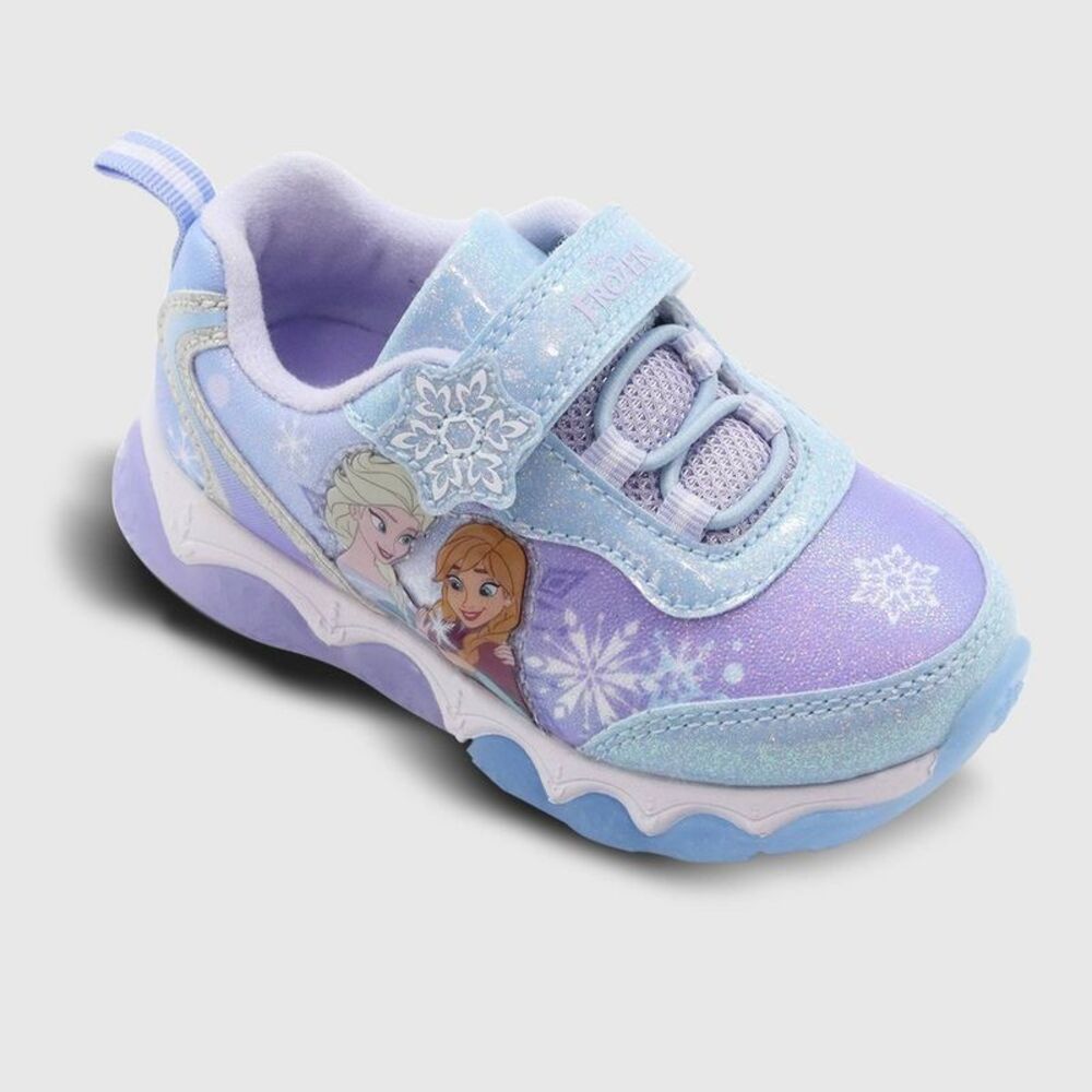 Toddler Disney Frozen Athletic Sneakers - Purple/Blue 6T